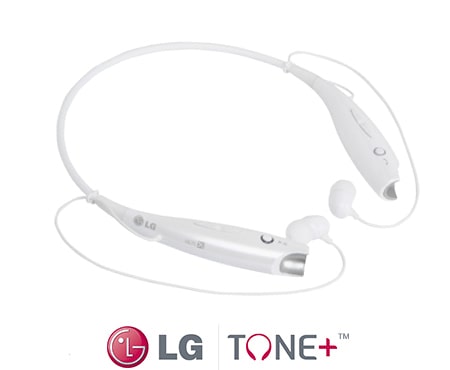 LG TONE+™. Unikalny kształt. Doskonały dźwięk., HBS-730 white